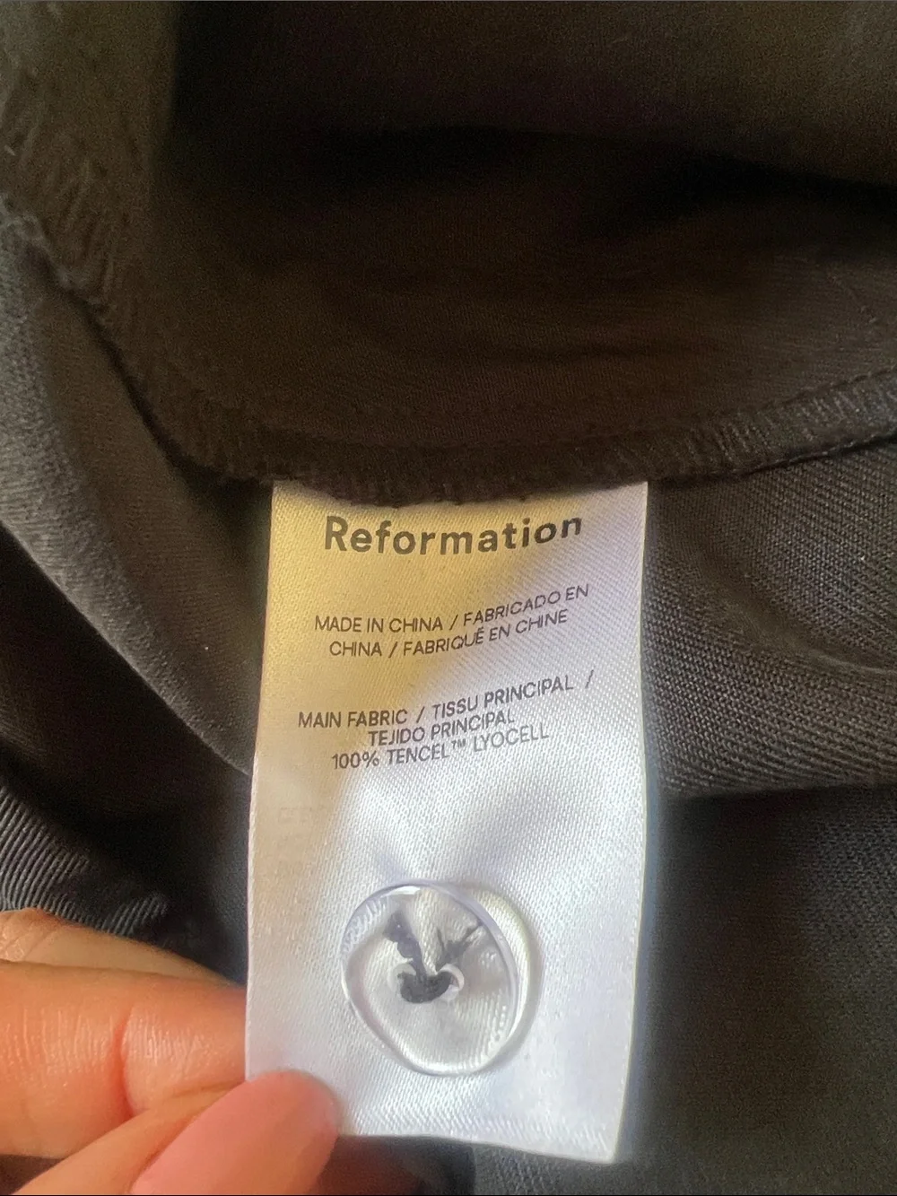 Reformation Black Maxi Skirt — Sleek Long Silhouette